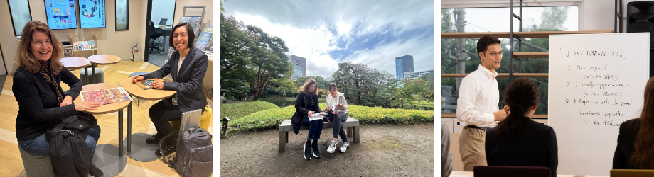 日米会話学院日本語研修所のプライベートレッスンの様子